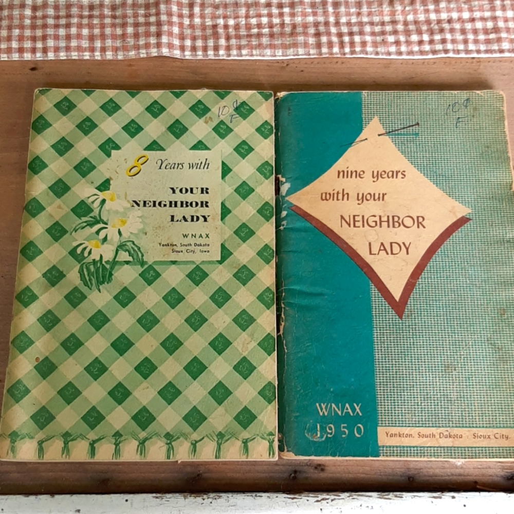 Vintage Cookbooks 1949 and 1950